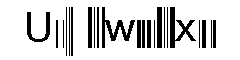 中文字体UpcEBwrP36xTt 条形码下载图片